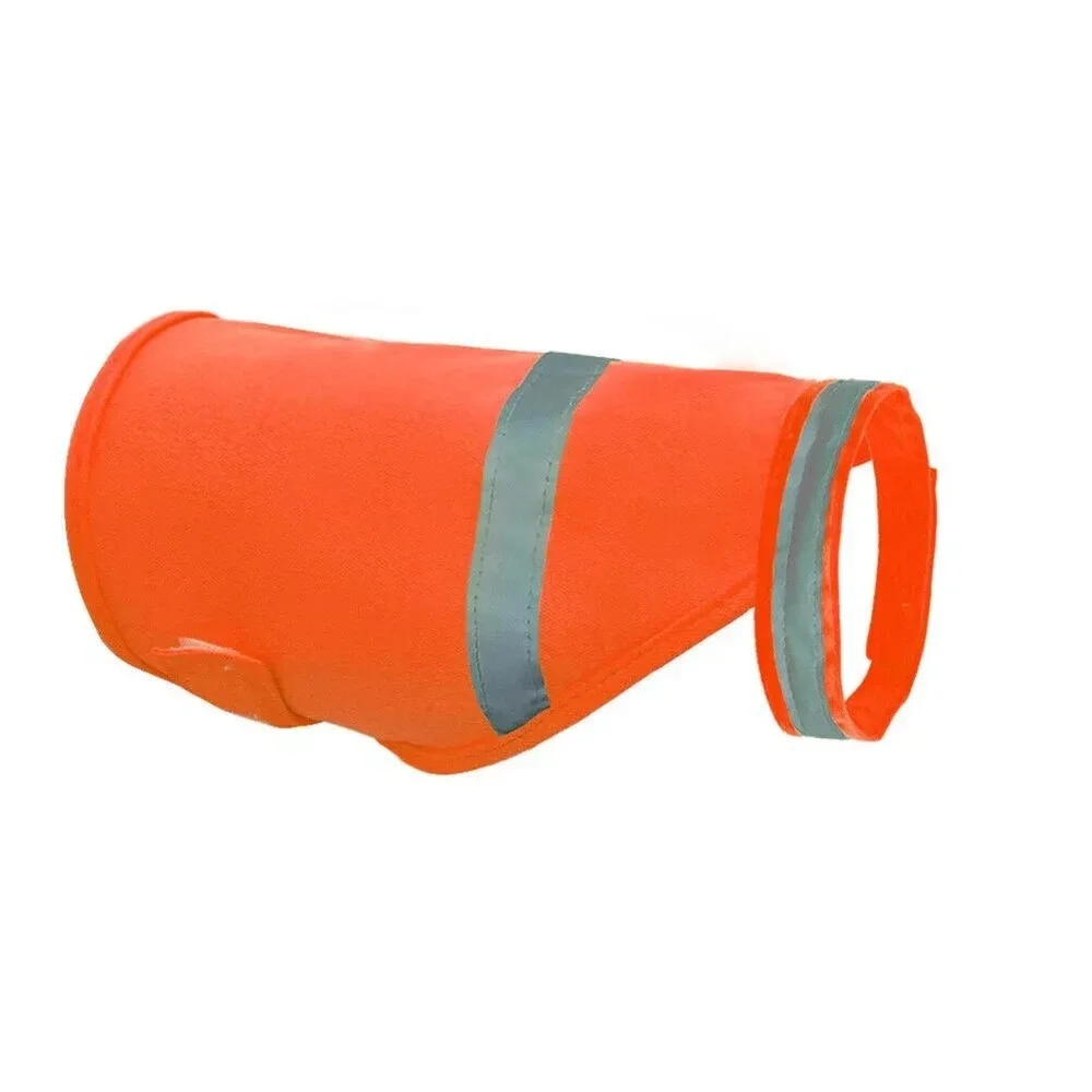 Hunting Dog Vest Pet Coat Parka High‎ Visibility Safety Orange Reflective M/L